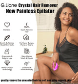 G.Liane Depilación de cristal, removedor de pelo de cristal sin dol...