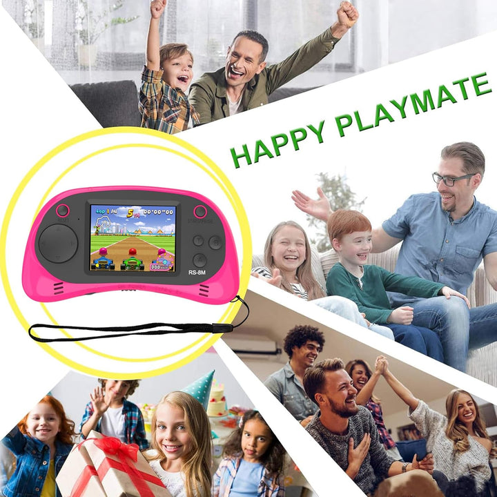EASEGMER Juegos de Mano Portátiles para Niños de 16 Bits con 220 Ju...