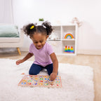 Melissa & Doug Rompecabezas de madera para levantar y ver clavijas de aprendizaje temprano, paquete de 2 para niñas y niños - alfabeto, números