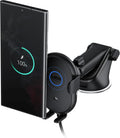 iOttie Auto Sense 2 - Soporte para teléfono de auto para salpicadero y parabrisas con carga inalámbrica Qi, soporte de teléfono y cargador de sujeción automática para iPhone, Google Pixel