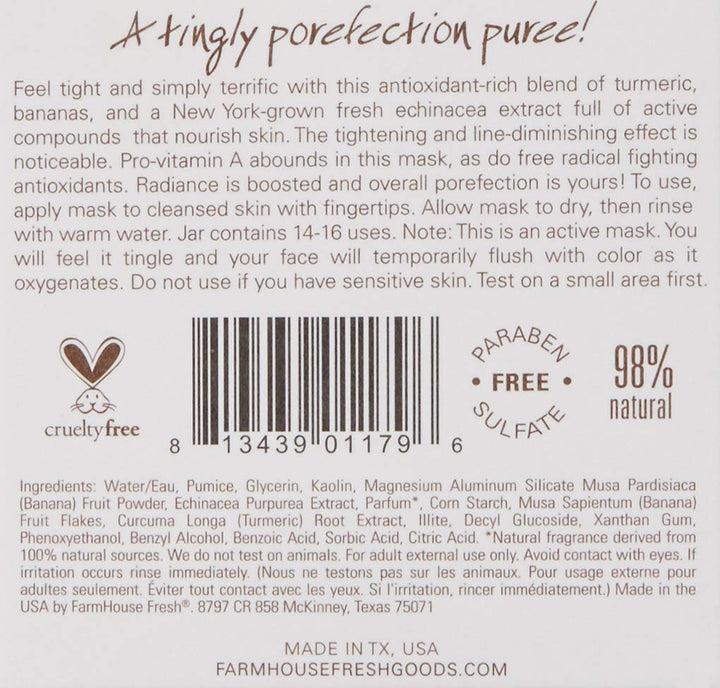 FarmHouse Fresh Máscara 3 2 Fl Oz