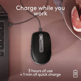 Logitech MX Anywhere 3S para Mac, mouse Bluetooth inalámbrico compa...