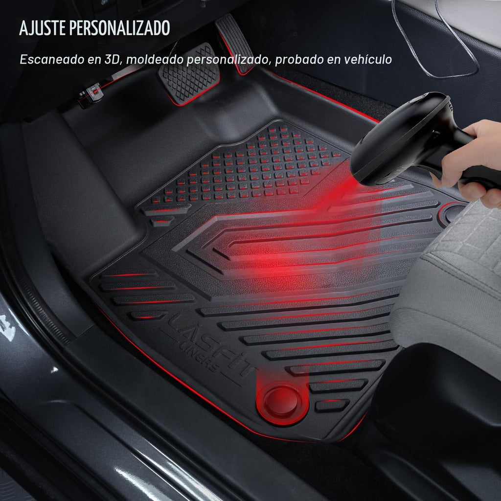 LASFIT Alfombrillas para Toyota Grand Highlander 2024-2026 7 y 8 asientos