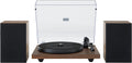 Crosley Tocadiscos C62C-WA con altavoces, nogal