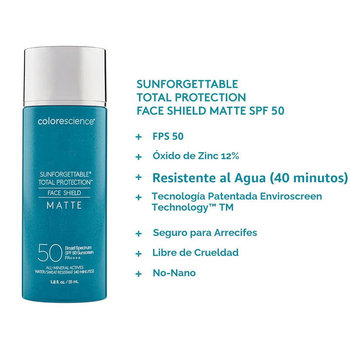 Colorescience Protector facial de protección total SPF 50