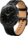 Correa de cuero retro compatible con Samsung Galaxy Watch Ultra 2/1 de