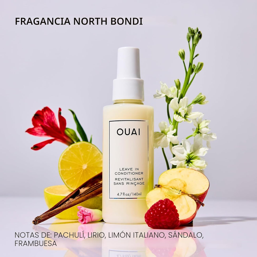 OUAI Acondicionador sin enjuague y protector térmico para el cabell...
