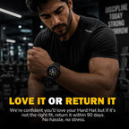 Reloj inteligente resistente para hombres, reloj inteligente Foreman, reloj digital impermeable para los trabajos más duros, con rastreadores de fitness, monitor de frecuencia cardíaca, IP68, podómetro, modos de entrenamiento y más