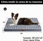 Camas ortopédicas para perros, cama lavable para mascotas
