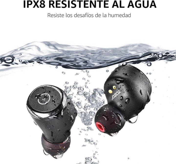 TOZO - T10 - Auriculares inalámbricos Bluetooth 5.0 1 Negro