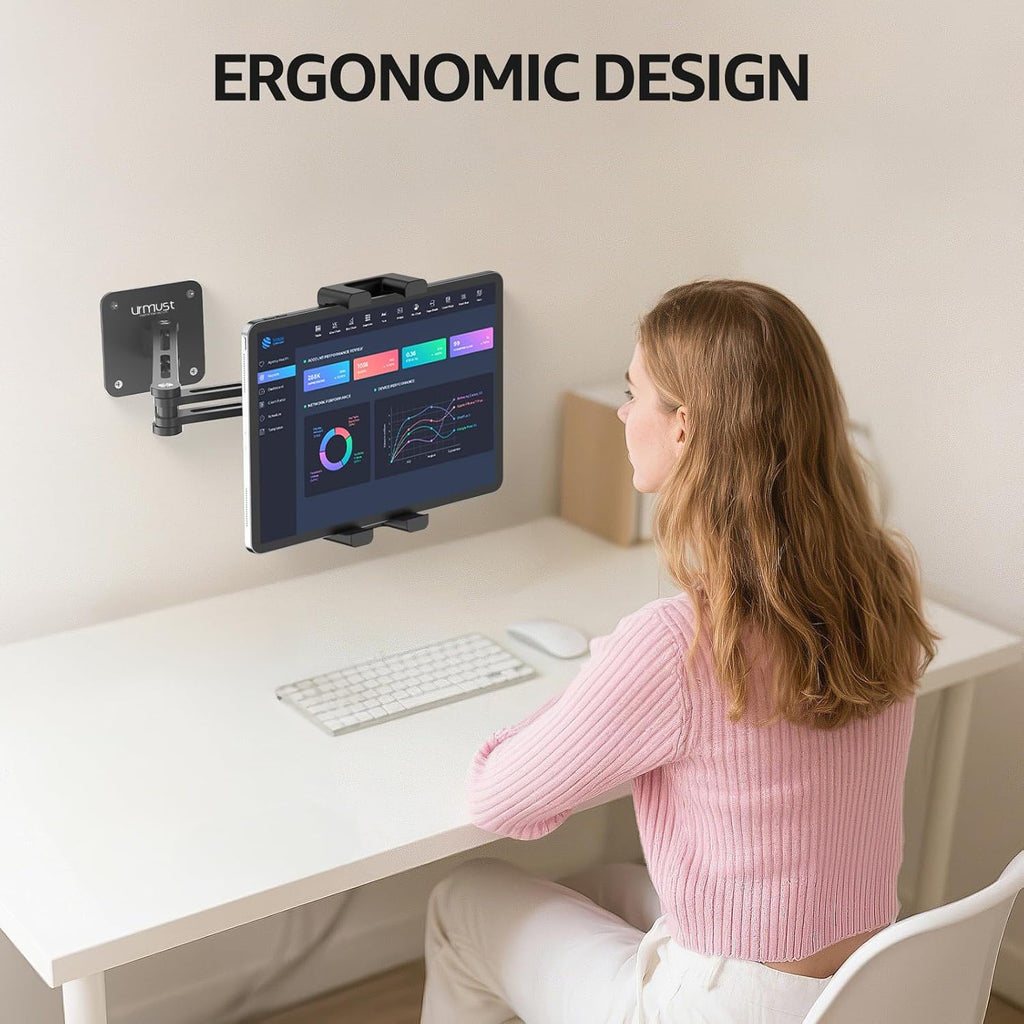 Soporte de pared para tableta y iPad, 4.7-15.6 pulg.