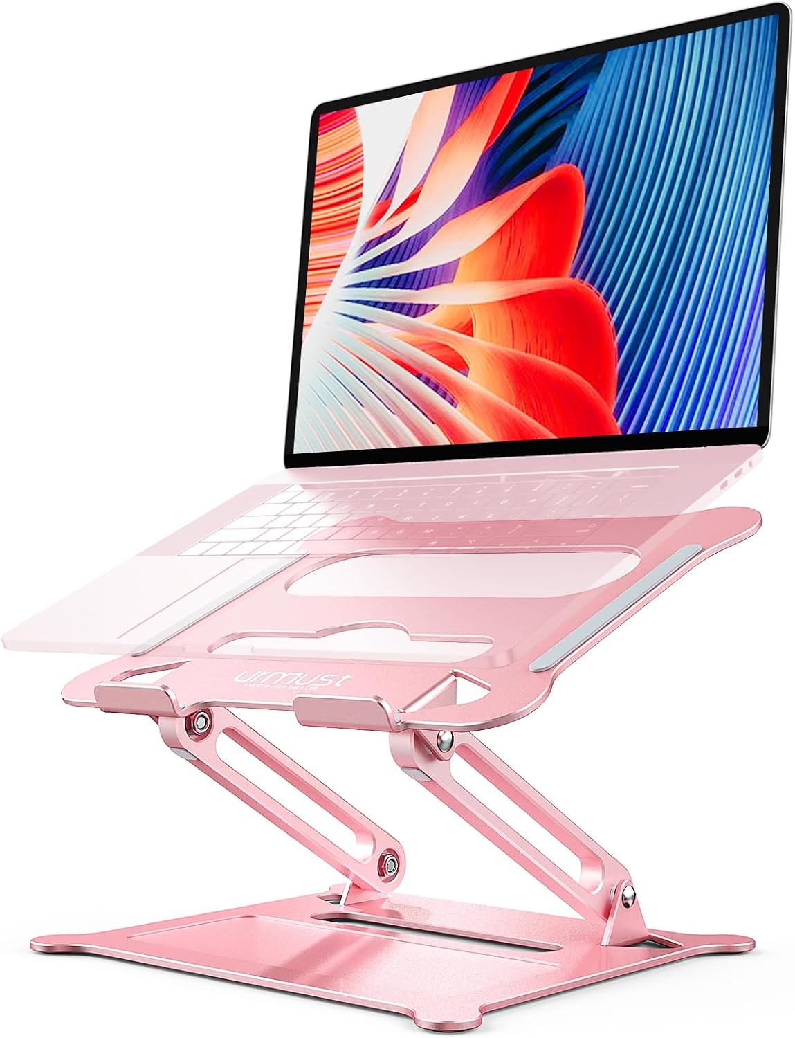 Urmust - Soporte de aluminio ligero para laptop y notebook de hasta...