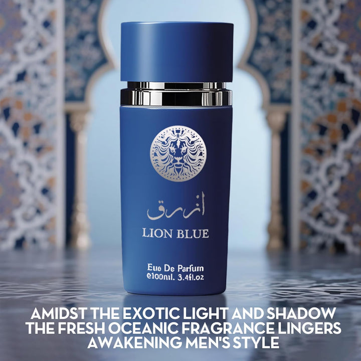 A CENTER Lion Conjunto de Colonia para Hombres Paquete de 2 Eau de...