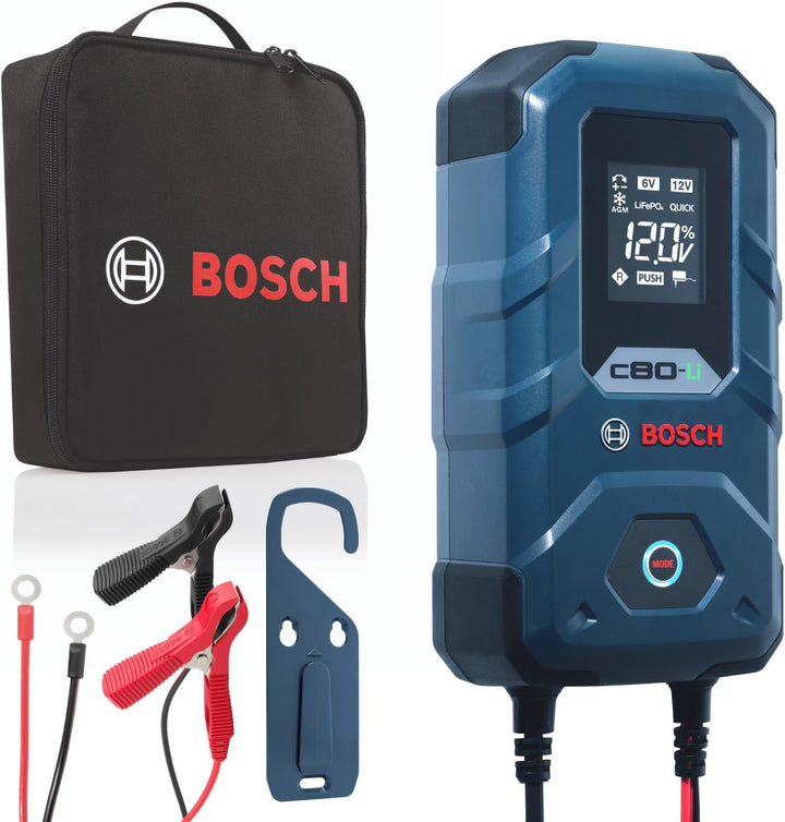 Bosch C80-Li: Cargador de Batería de Próxima Generación de 15A 6V\/...