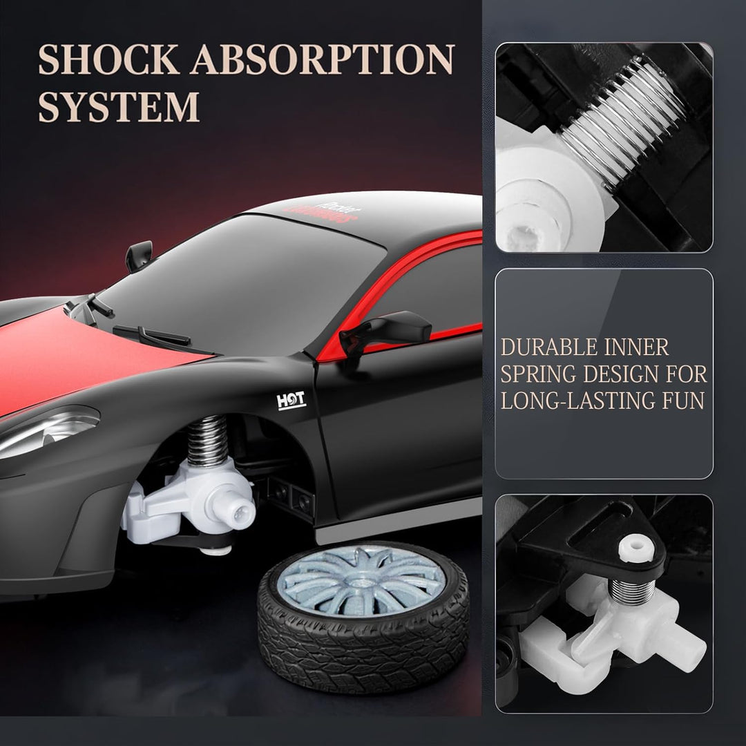 Auto de control remoto RC Drift Car 2.4GHz escala 1:24 4WD 15KM\/H...