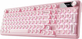 EWEADN V102 - Teclados inalámbricos, teclado para juegos de 98 tecl...