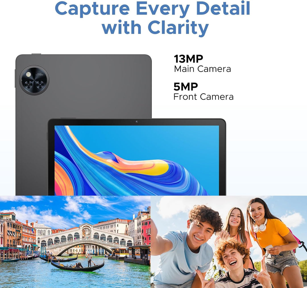 POPUX U11 Pro Android 16 Tablet con teclado, Tableta de 11 pulgadas...