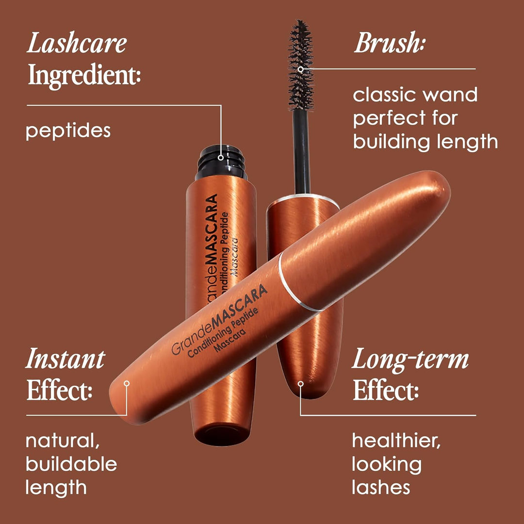 Grande Cosmetics GrandeMASCARA Máscara con Péptidos Acondicionadore...
