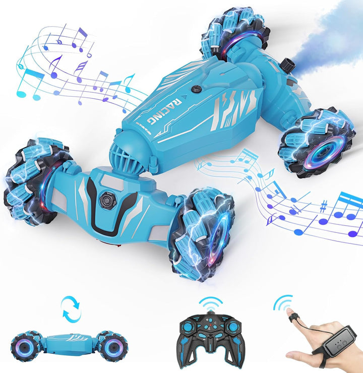 Dysaim Coche de acrobacias RC con detección de gestos, regalos de c...
