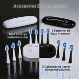 Aquasonic Duo - Cepillos de dientes eléctricos de carga inalámbrica...