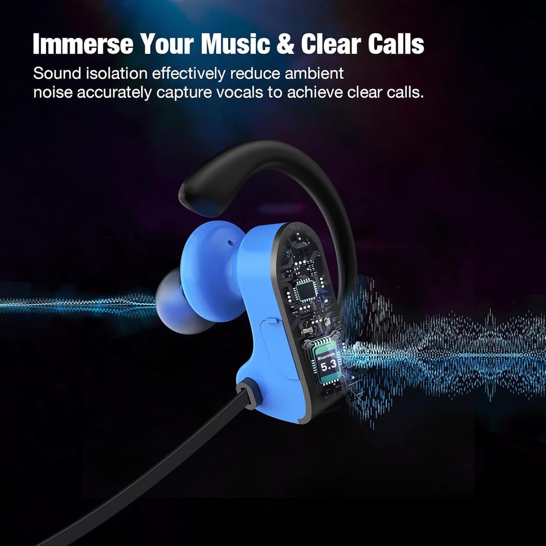 JOYWISE Auriculares Bluetooth, auriculares inalámbricos de 16 horas...