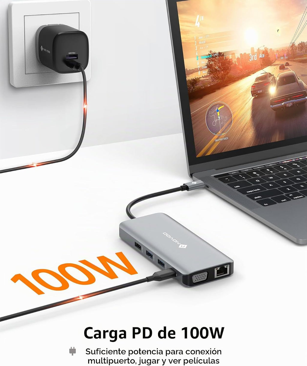 NOVOO, NHM11D-111S2, hub USB
