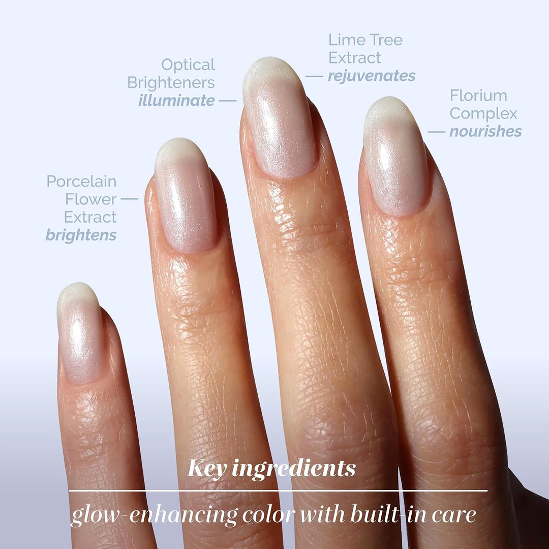 LONDONTOWN Corrector de uñas iluminador: esmalte de uñas brillante...