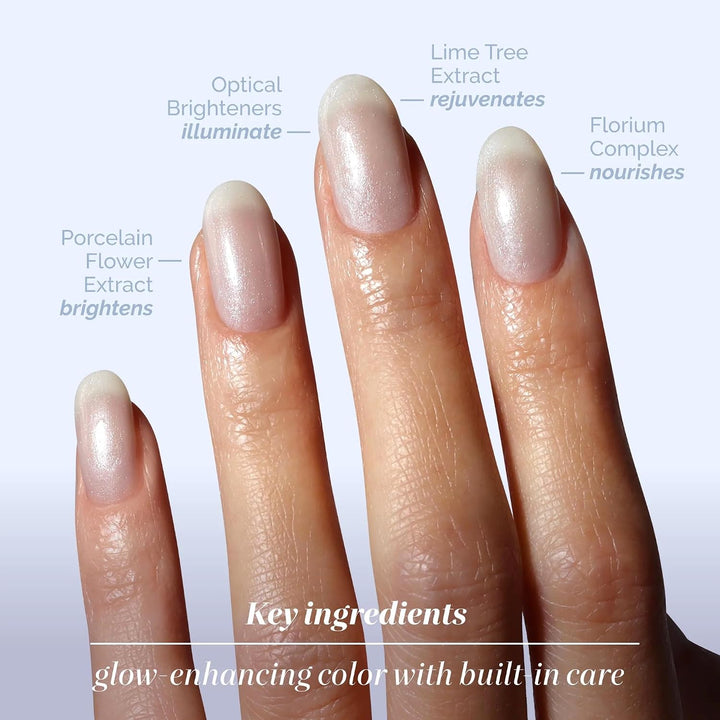 LONDONTOWN Corrector de uñas iluminador: esmalte de uñas brillante...