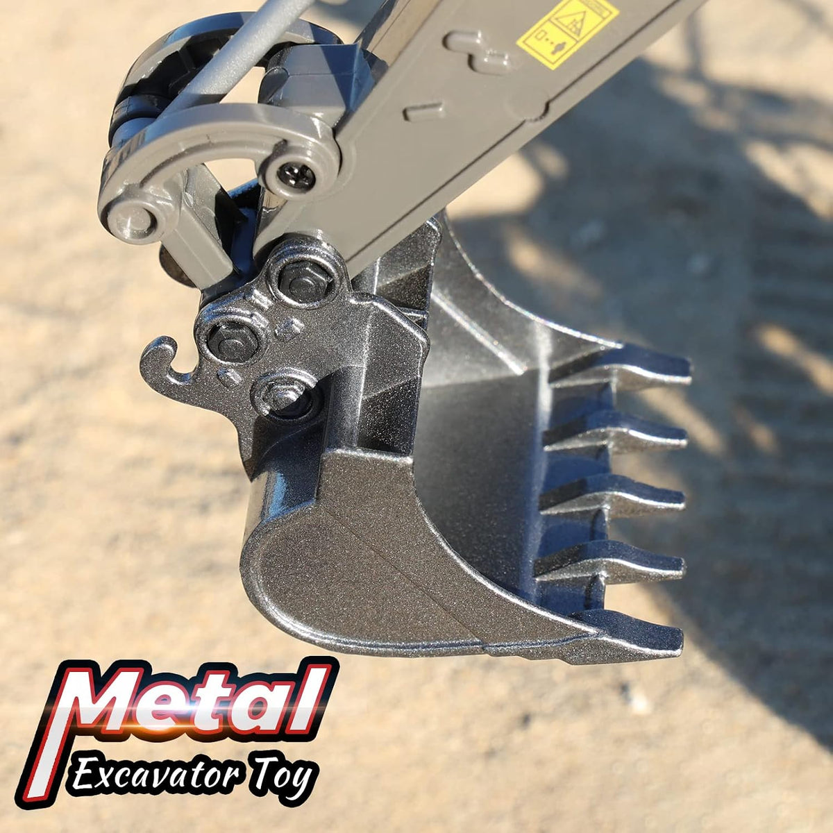 Excavadora con control remoto para niños de 4 a 7 años, 8 a 12