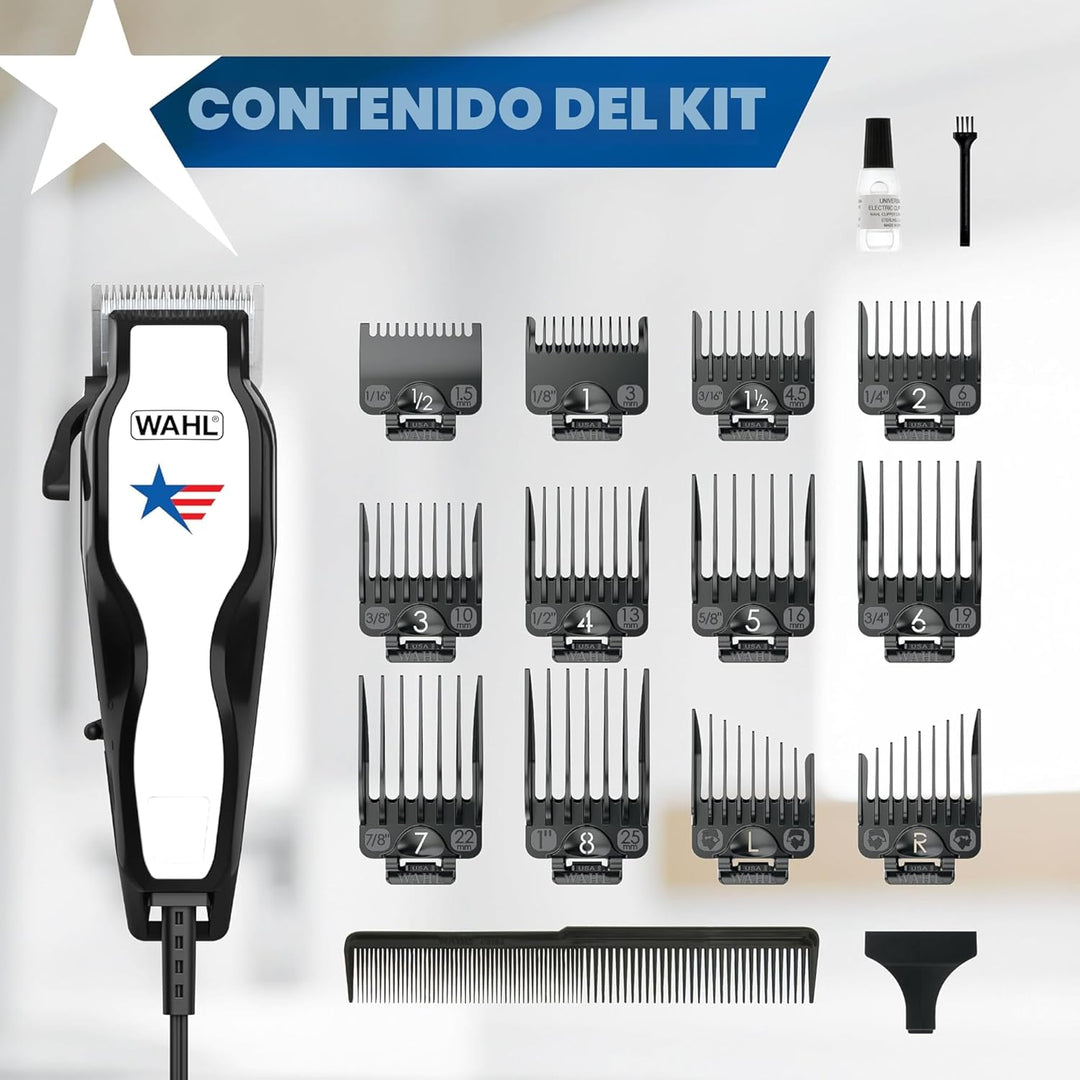 Wahl USA Anthem - Kit de corte de pelo clásico \u2013 Cortapelos co...