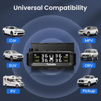 Tymate TM8 RV Sistema de monitoreo de presión de neumáticos, TPMS Set de 4
