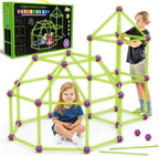 Kit de construcción de fuerte que brilla en la oscuridad para niños, juguetes de construcción STEM, regalo educativo para niños y niñas de 4, 5, 6, 7, 8, 9, 10, 11, 12 años, juego creativo definitivo