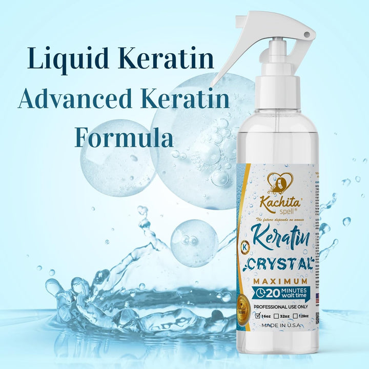 Kachita Spell Keratin Crystal Maximum 20 Minute Express - Aerosol p...