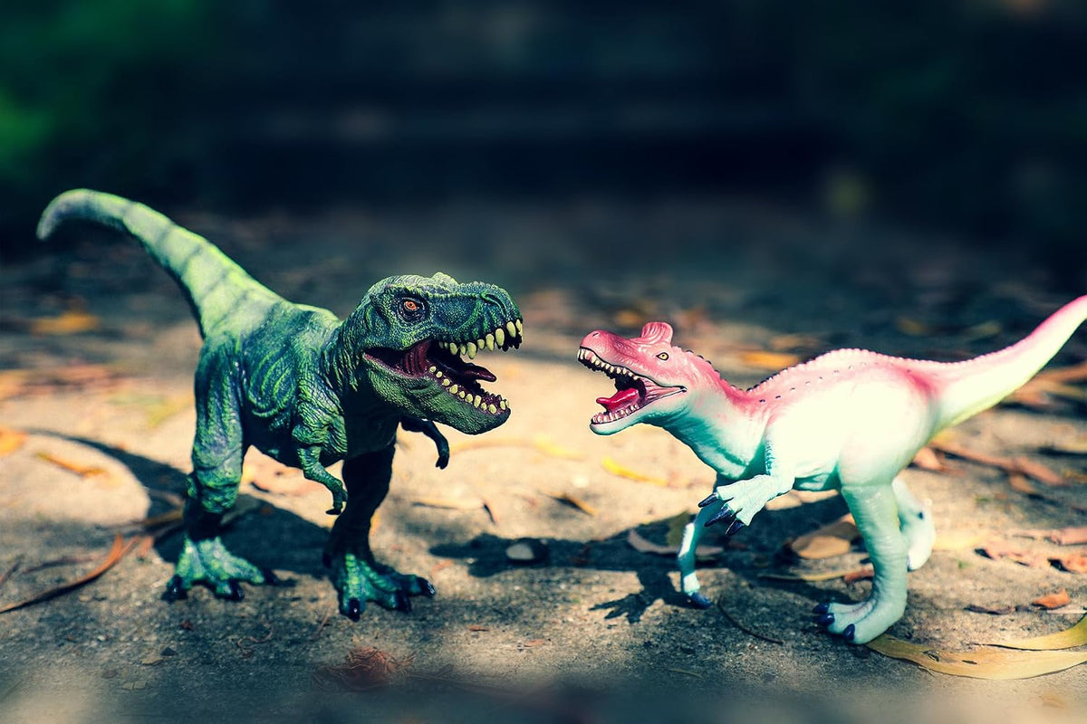 RECUR Juguetes de dinosaurio Tyrannosaurus Rex de 13 pulgadas, figura de acción realista de T-Rex, figura de juguete Jurassic Trex, modelo de mundo prehistórico para niños y niñas a partir de 3 años