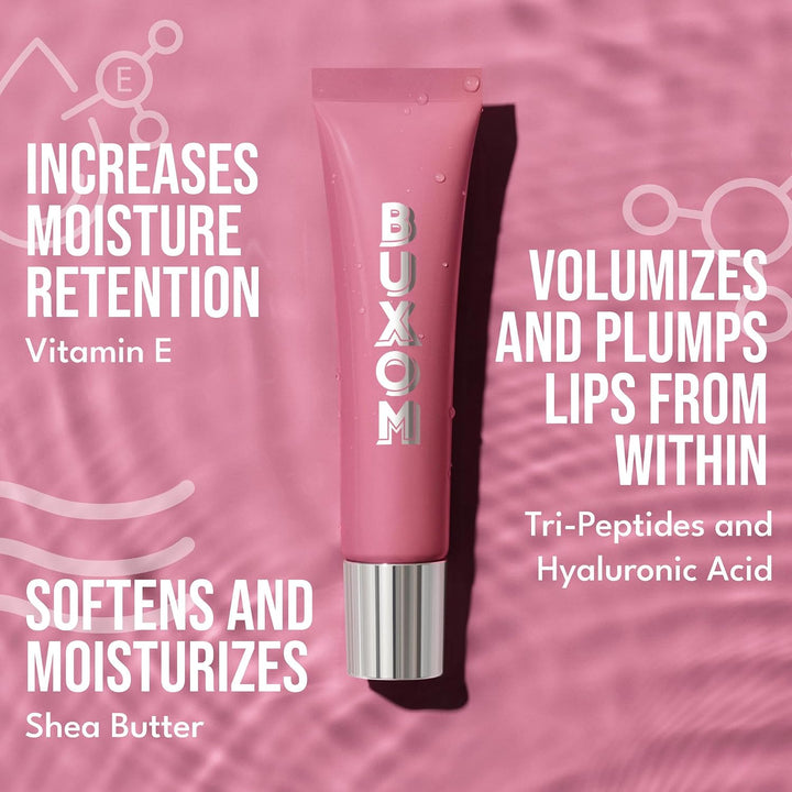 Buxom Power-Full Plumping Peptide Lip Tint, bálsamo de tratamiento...