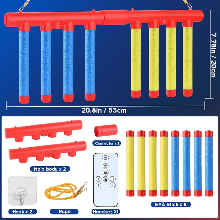 Usmfuie Reflex Sticks, juego de reflejo que cae, juegos de palo de...