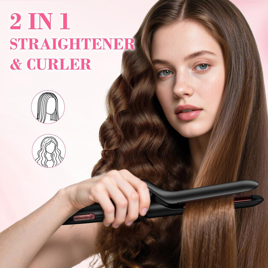 Set Ufree 7 en 1, rizador de pelo con barriles cerámicos intercambi...