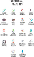 Armitron Reloj inteligente Connect Link, rastreador de salud y más