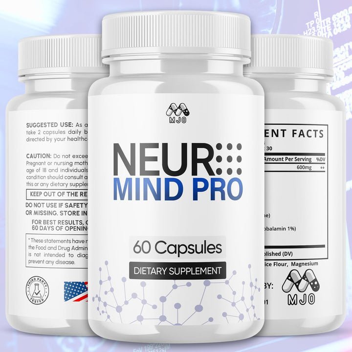 Neuro Mind Pro Capsules, pastillas oficiales de NeuroMind Pro para...