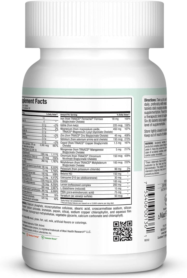 Multivitamínico para hombres y mujeres \u2013 Supreme High Potency...