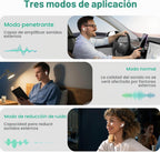 ONES MusPlayE - Auriculares inalámbricos AI, traductor AI, Bluetooth 5.4 con pantalla táctil, cancelación activa de ruido, conexión con aplicación, bajos de alta fidelidad, para iPhone, Android