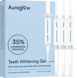 Gel de blanqueamiento de dientes AuraGlow, peróxido de carbamida al...