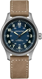 Hamilton Khaki Field Titanium Reloj automático para hombre, caja de titanio