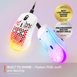SteelSeries Aerox 3 - Mouse para juegos súper ligero - Sensor óptic...