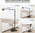 elitehood Soporte de teléfono de piso para cama y grabación de video por