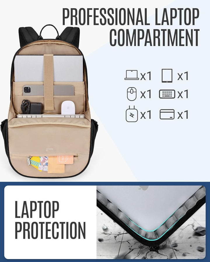 Mochila para laptop LIGHT FLIGHT, mochila para laptop para mujeres,...