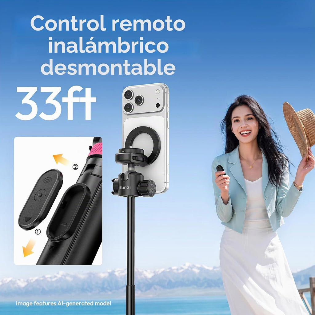 ULANZI MT44M - Trípode magnético para teléfono con apertura automática