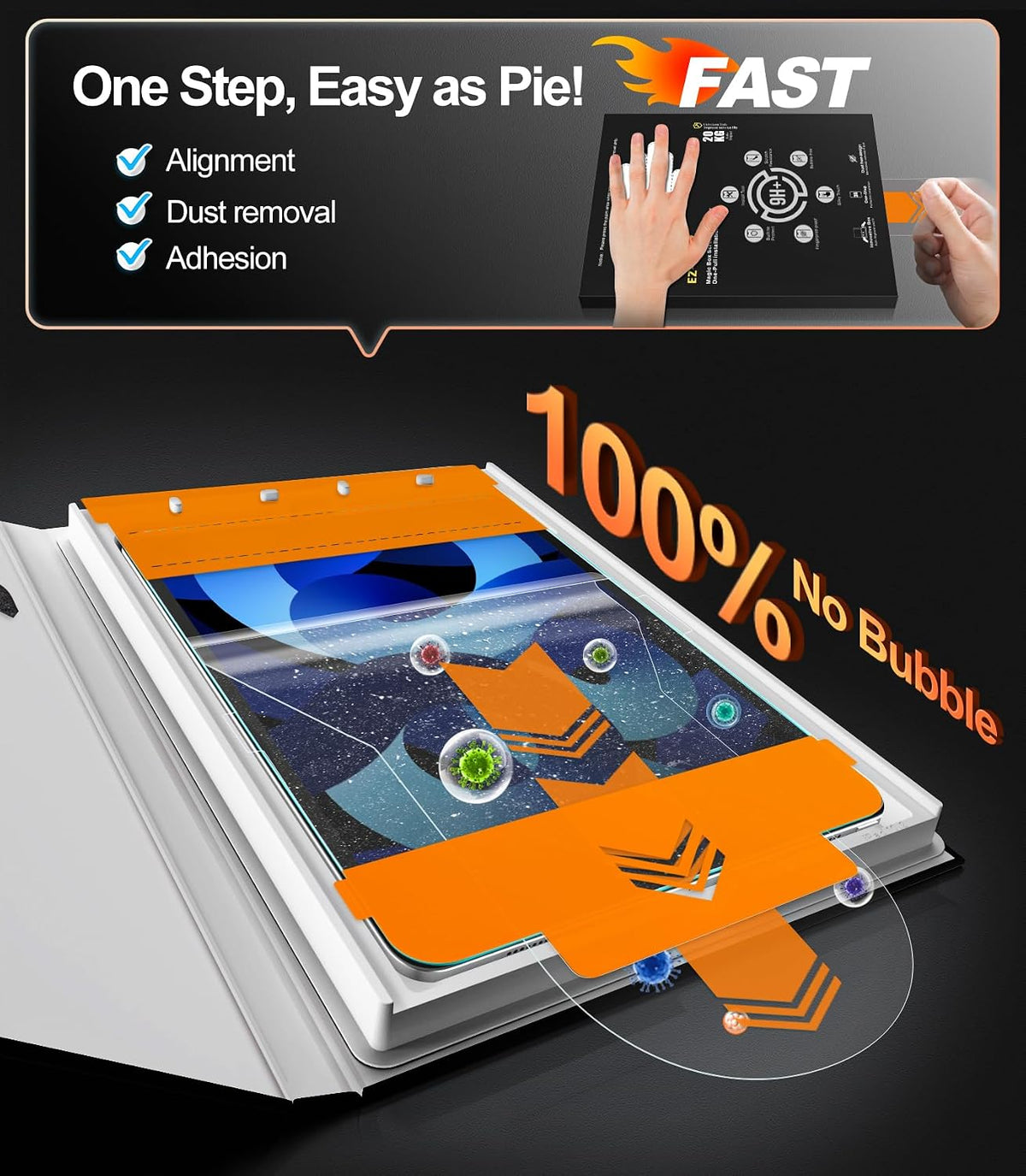 Protector de pantalla para iPad Air de 10.9 pulgadas y iPad Pro