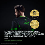 Razer DeathAdder V3 Pro Mouse para Juegos: 63g Ultra Ligero - Senso...