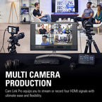 Elgato Cam Link Pro (10GAW9901), tarjeta interna de captura de cáma...